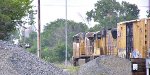 UP 5316 & 3876 passing Main St. crossing NB.